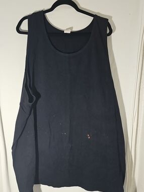 Men's Black Tank Top - Sleeveless Everyday Tee